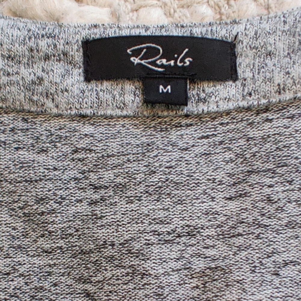 Rails Leigh Brushed Fleece Pullover Medium - image 7